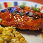 Citrus Asian Chicken and Southwestern Creamed Corn