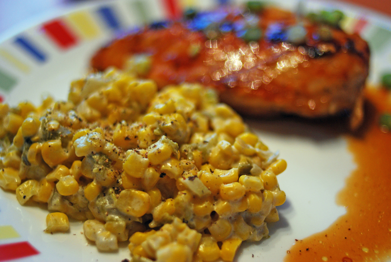 Southwestern Creamed Corn