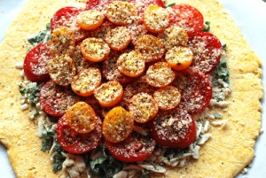 Rustic Summer Tomato Tart