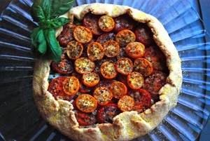 Rustic Summer Tomato Tart