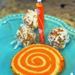 Orange Pinwheel Cookies
